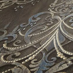 Tapete Vlies Ornamente Barock Braun Blau Weiss 38096-1 -Home Wallpaper Store Tapete Vlies Ornamente Barock braun blau weiss 38096 1 63209837 4