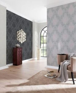 A.S. Creation Tapete Vlies Ornamente Glitzer Rosa AS Creation 95372-6 -Home Wallpaper Store Tapete Vlies Ornamente Glitzer rosa AS Creation 95372 6 173216 5