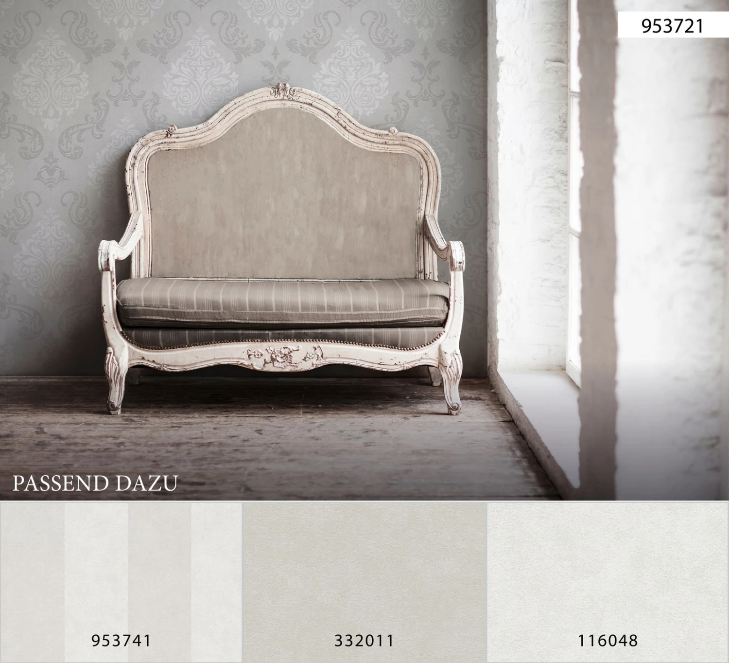 A.S. Creation Tapete Vlies Ornamente Glitzer Taupe AS Creation 95372-1 6 A.S. Creation Tapete Vlies Ornamente Glitzer Taupe AS Creation 95372-1 – Bild 6