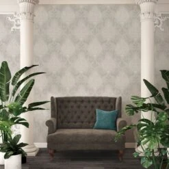 A.S. Creation Tapete Vlies Ornamente Glitzer Taupe AS Creation 95372-1 10 A.S. Creation Tapete Vlies Ornamente Glitzer Taupe AS Creation 95372-1 -Home Wallpaper Store Tapete Vlies Ornamente Glitzer taupe AS Creation 95372 1 141595 5