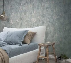 Tapete Vlies Putz-Optik Metallic Grau Alt-rosa 32614 -Home Wallpaper Store Tapete Vlies Putz Optik Metallic grau alt rosa 32614 63206216 4