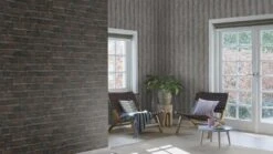 Tapete Vlies Rasch Bretter Holz Putz Dunkelgrau 429442 -Home Wallpaper Store Tapete Vlies Rasch Bretter Holz Putz dunkelgrau 429442 63207229 2