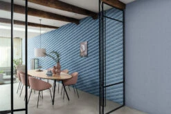 Tapete Vlies Rasch Einfarbig Struktur Hellblau 554465 -Home Wallpaper Store Tapete Vlies Rasch Einfarbig Struktur hellblau 554465 63211760 8