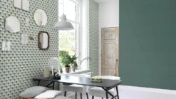 Tapete Vlies Rasch Fächer Japan Weiß Grün 539325 -Home Wallpaper Store Tapete Vlies Rasch Faecher Japan weiss gruen 539325 63208789