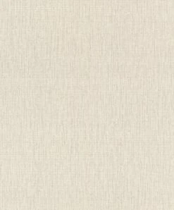 Tapete Vlies Rasch Leinen Struktur Greige Silber 484229