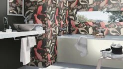 Tapete Vlies Rasch Uni Leinen Schwarz 531398 -Home Wallpaper Store Tapete Vlies Rasch Uni Leinen schwarz 531398 63208778 2