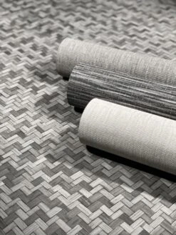 Tapete Vlies Rattan Bast Holz Anthrazit 33310 -Home Wallpaper Store Tapete Vlies Rattan Bast Holz anthrazit 33310 63210596