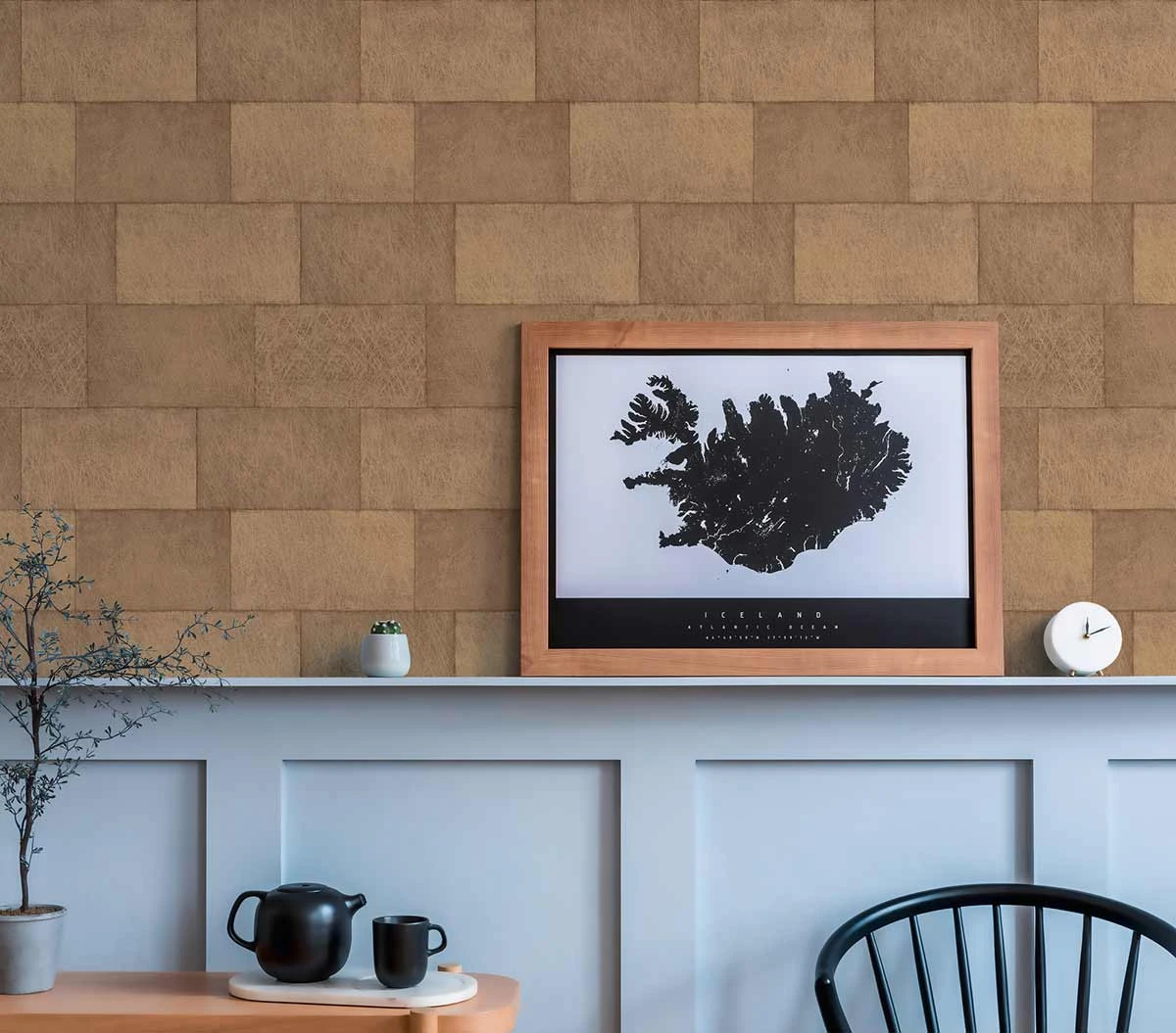 Tapete Vlies Stein-Wand Kupfer-braun 38201-4 5 Tapete Vlies Stein-Wand Kupfer-braun 38201-4 – Bild 5