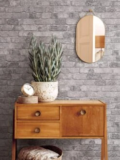 Tapete Vlies Steinmauer 3D Granulat Creme Brique 58411 -Home Wallpaper Store Tapete Vlies Steinmauer 3D Granulat creme Brique 58411 192119 2