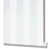 Tapete Vlies Streifen Blau Weiss Novamur 82261