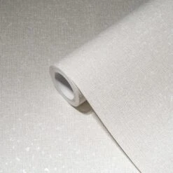 A.S. Creation Tapete Vlies Struktur Meliert Weiß Beige Silber 38702-3