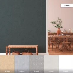 Tapete Vlies Struktur-Muster Schwarz Livingwalls 37904-8 -Home Wallpaper Store Tapete Vlies Struktur Muster schwarz Livingwalls 37904 8 63206758 2