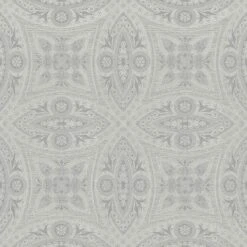 Tapete Vlies Stuck-Optik Silber Glanz Rasch 529708