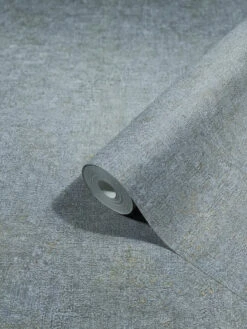 Tapete Vlies Uni Struktur Metallic Grau Gold 32832 -Home Wallpaper Store Tapete Vlies Uni Struktur Metallic grau gold 32832 63207671 1