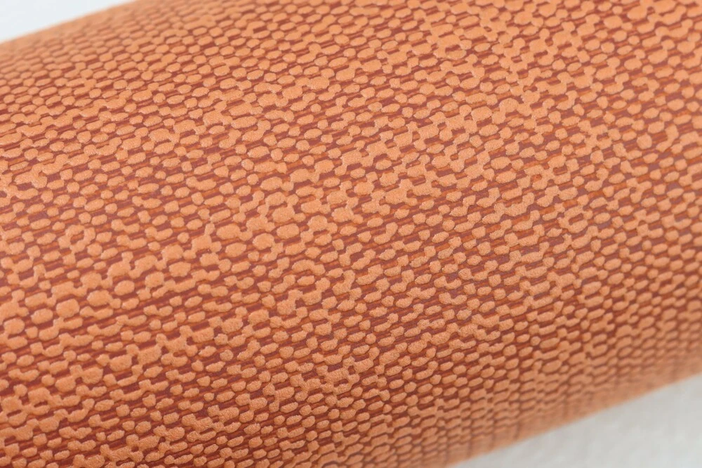 Tapete Vlies Uni Textilstruktur Orange-rot Rasch 700497 3 Tapete Vlies Uni Textilstruktur Orange-rot Rasch 700497 – Bild 3