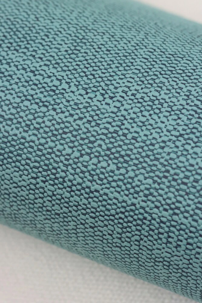 Tapete Vlies Uni Textilstruktur Türkis Rasch 700473 3 Tapete Vlies Uni Textilstruktur Türkis Rasch 700473 – Bild 3