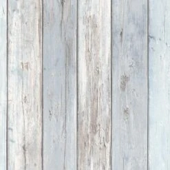 Tapete Vlies Vintage Holz-Optik Hellblau Grau 10200-10 -Home Wallpaper Store Tapete Vlies Vintage Holz Optik hellblau grau 10200 10 63209922 3
