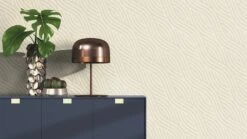 Tapete Vlies Wellen-Design Creme Beige Rasch 704532 -Home Wallpaper Store Tapete Vlies Wellen Design creme beige Rasch 704532 63208725 3