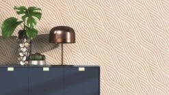 Tapete Vlies Wellen-Design Rot-orange Beige Rasch 704549 -Home Wallpaper Store Tapete Vlies Wellen Design rot orange beige Rasch 704549 63208726 2