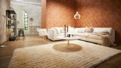 Tapete Vlies Grafisch Muster Orange Kupfer 37424-3 -Home Wallpaper Store Tapete Vlies engmaschige Grafik orange kupfer 37424 3 63202532