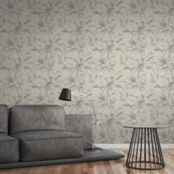 A.S. Creation Tapete Vlies Bambus-Pflanze Creme Grau 37376-5 -Home Wallpaper Store Tapete aus Vlies Bambus Pflanze creme grau 373765 63202898 2
