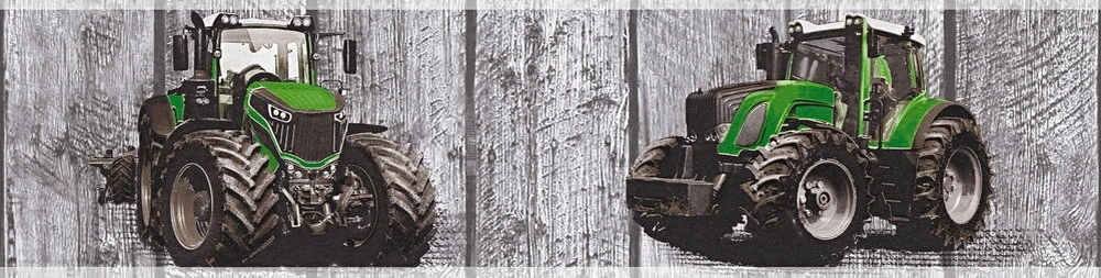 A.S. Creation Tapeten Borte Kinder Trecker Holz-Optik Grau Grün 35843-1 1 A.S. Creation Tapeten Borte Kinder Trecker Holz-Optik Grau Grün 35843-1