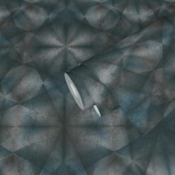 A.S. Creation Tapete Vlies 3D Dreiecke Blau Grau Silber 38692-4 -Home Wallpaper Store Tapeten Musterartikel 38692 4 63211180