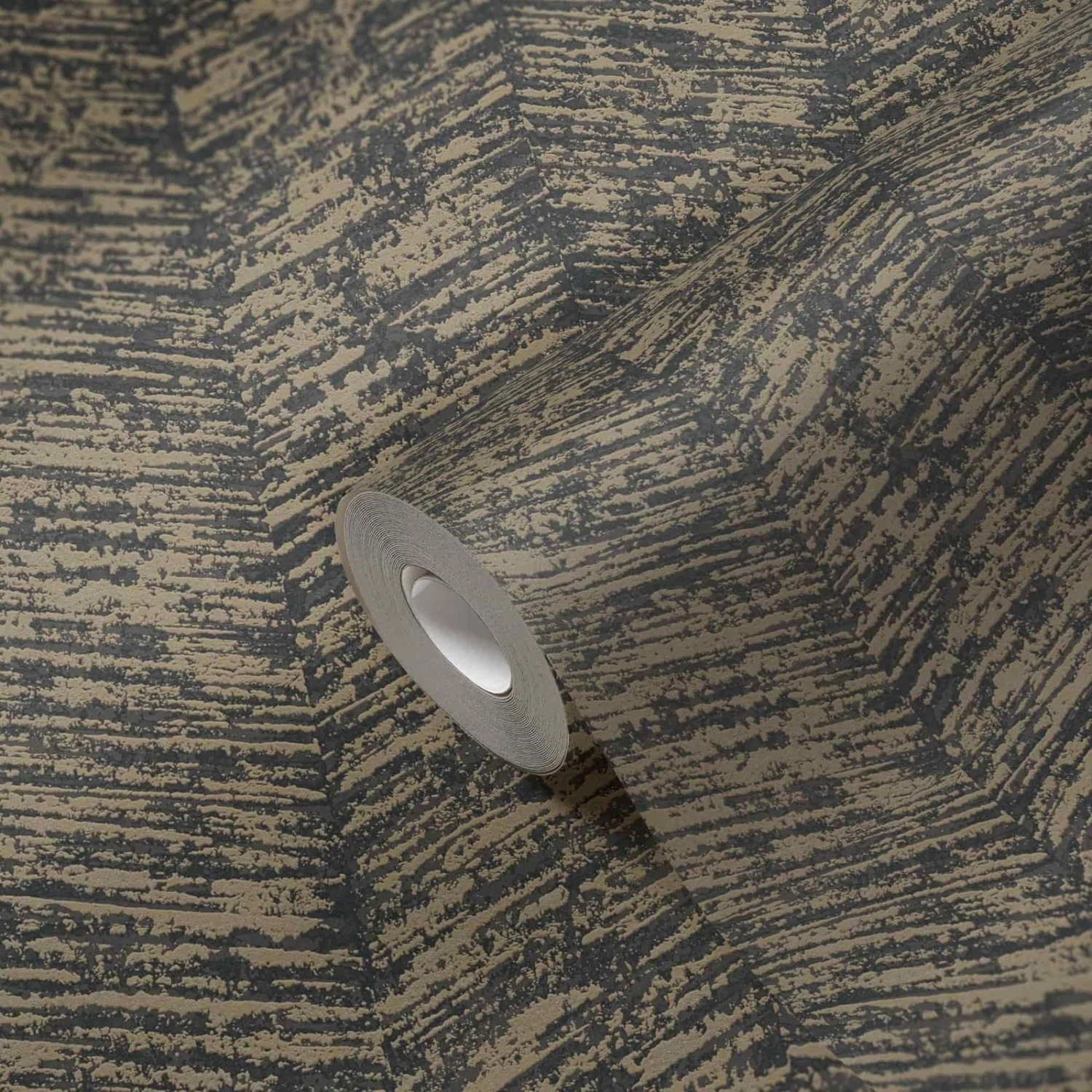 A.S. Creation Tapete Vlies Fischgrät Grafisch Dunkelgrau Braun 38697-1 4 A.S. Creation Tapete Vlies Fischgrät Grafisch Dunkelgrau Braun 38697-1 – Bild 4