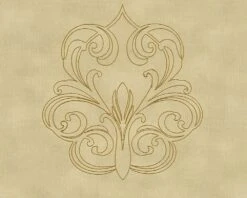 Tapeten Panel Architects Paper Barock Beigegold 96983-5