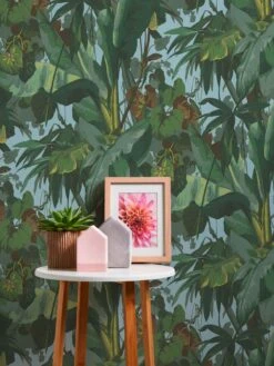 A.S. Creation Vinyltapete 95898-1 Cartoon Blätter Wald Grün Blau Braun -Home Wallpaper Store Vinyltapete 95898 1 Cartoon Blaetter Wald gruen blau braun 146152 1