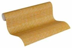 A.S. Creation Vinyltapete Ethno Zick-Zack Gelb Hellsilber 37174-3 -Home Wallpaper Store Vinyltapete Ethno Zick Zack gelb hellsilber 37174 3 63201430