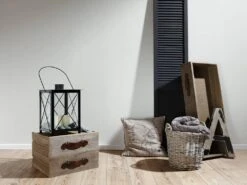 Vlies Tapete Meliert Hellgrau Hygge Livingwalls 36379-2