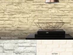 A.S. Creation Vlies Tapete Steinoptik Naturstein Beige AS Creation 7071-30 -Home Wallpaper Store Vlies Tapete Steinoptik Naturstein beige AS Creation 7071 30 3