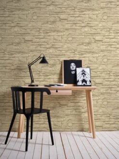 A.S. Creation Vlies Tapete Steinoptik Naturstein Beige AS Creation 7071-30 -Home Wallpaper Store Vlies Tapete Steinoptik Naturstein beige AS Creation 7071 30 3 6