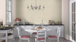 Vlies Tapete Uni Textil Design Creme Rasch 445206 -Home Wallpaper Store Vlies Tapete Uni Textil Design creme Rasch 44520 4