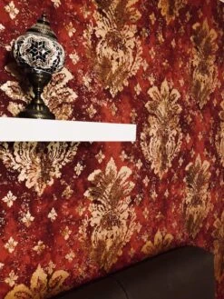 A.S. Creation Vlies Tapete Vintage Natur Rot Glanz AS Creation 36456-4 -Home Wallpaper Store Vlies Tapete Vintage Natur rot Glanz AS Creation 36456 4 188131 3