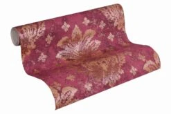 A.S. Creation Vlies Tapete Vintage Natur Rot Glanz AS Creation 36456-4 -Home Wallpaper Store Vlies Tapete Vintage Natur rot Glanz AS Creation 2