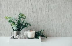 A.S. Creation Vliestapete 385987 Struktur Grau Silber Metallic -Home Wallpaper Store Vliestapete 385987 Struktur Grau Silber Metallic 63212606 5