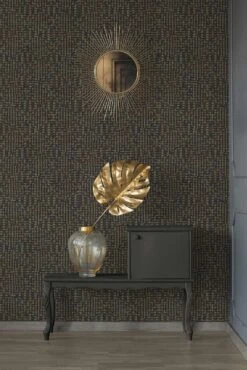 A.S. Creation Tapete Vlies Bronze Schwarz Grafik 383522 AS Geo Effect -Home Wallpaper Store Vliestapete AS Creation Bronze Schwarz Geometrisch 383522 63212974 4