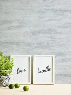 A.S. Creation Vliestapete Grau Silber Metallic Putz Optik 39041-3 -Home Wallpaper Store Vliestapete Beton Optik Grau Silber Metallic 39041 3 63215527 4