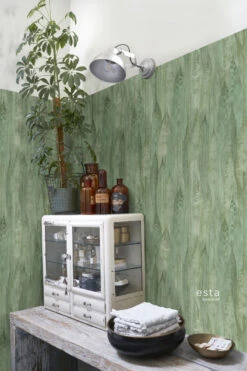 Home Wallpaper Store -Home Wallpaper Store Vliestapete Blaetterdach Floral gruenbraun 138986 193274 1
