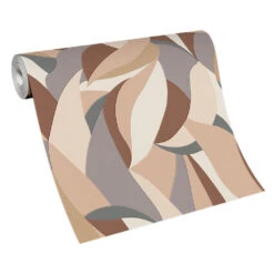 Vliestapete Elle Muster Grafik Beige Gold Metallic 10331-02 -Home Wallpaper Store Vliestapete Elle Grafisch Beige Gold Metallic 10331 02 63216395 2