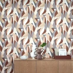 Vliestapete Elle Muster Grafik Beige Gold Metallic 10331-02