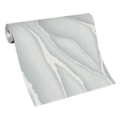 Vliestapete Elle Risse Effekt Grau Weiß Glitzer 10345-10 -Home Wallpaper Store Vliestapete Elle Marmor Optik Grau Weiss Glitzer 10345 10 63216423 2