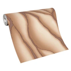 Vliestapete Elle Risse Effekt Braun Bronze Metallic 10345-02 -Home Wallpaper Store Vliestapete Elle Marmoroptik Braun Bronze Metallic 10345 02 63216421 2