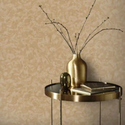Vliestapete Elle 3D-Effekt Uni Gold Metallic 10329-30 -Home Wallpaper Store Vliestapete Elle Putz Optik Gold Metallic 10329 30 63216387 4
