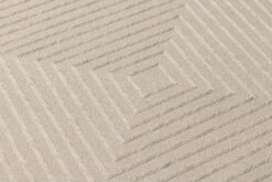 Vliestapete Grafik Raute Beige Grau 36926-2 -Home Wallpaper Store Vliestapete Grafik Raute beige creme Glanz 36926 2 191357 1