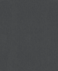 Vliestapete Ivy Einfarbig Schwarz 82332 Novamur