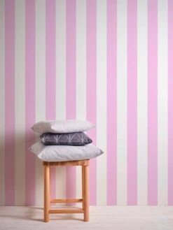 A.S. Creation Vliestapete Kinder Blockstreifen Rosa Weiß 38148-1 -Home Wallpaper Store Vliestapete Kinder Blockstreifen rosa weiss 38148 1 63208473 1