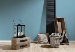 Vliestapete Uni Textil-Optik Hellblau 36925-8 -Home Wallpaper Store Vliestapete Textil Optik blau weiss 36925 8 191354 2